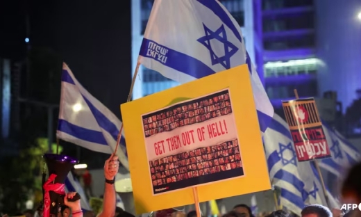 Người Israel biểu tình phản đối Thủ tướng Netanyahu khi chiến sự Gaza tròn nửa năm