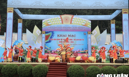 Phú Thọ: Khai mạc Lễ hội Đền Hùng và Tuần Văn hóa - Du lịch Đất Tổ năm Giáp Thìn - 2024