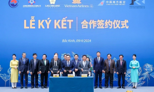 Vietnam Airlines ký hợp tác với tổng giá trị gần nửa tỷ đô tại Trung Quốc