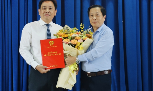 Bổ nhiệm nhà báo Cung Phú Quốc làm Phó Tổng Biên tập Báo Khánh Hòa