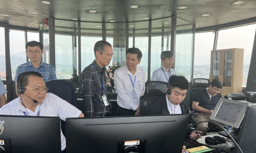 Chuyển đổi khai thác thành công Đài Kiểm soát không lưu Điện Biên mới