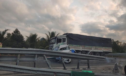 Tai nạn liên hoàn trên tuyến cao tốc Trung Lương - Mỹ Thuận, một người Trung Quốc tử vong