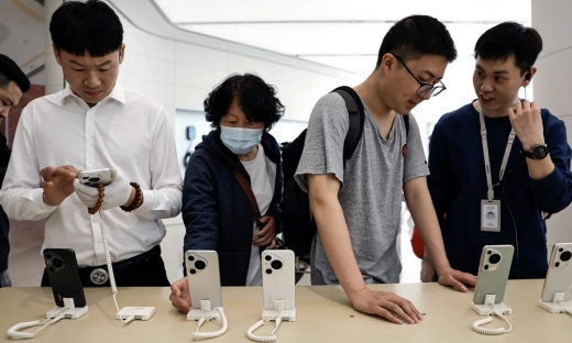 Doanh số Apple “kém sắc”, Huawei “thắng đậm” tại thị trường nội địa