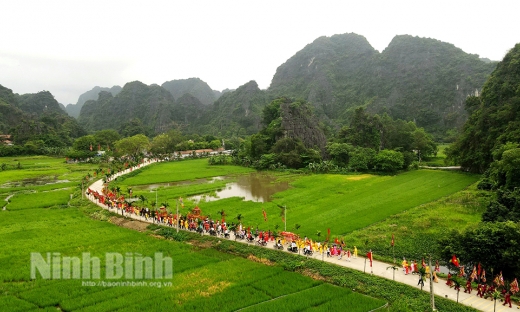 Ninh Bình: Long trọng tổ chức Lễ hội truyền thống đền Thái Vi năm 2024