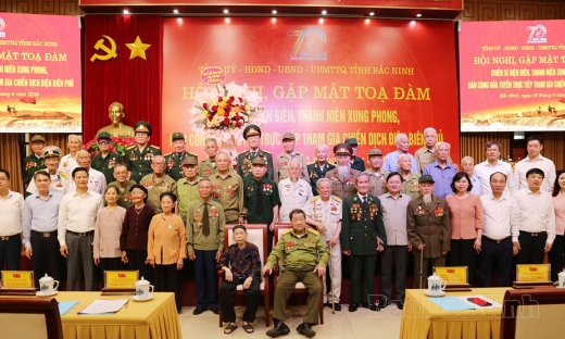 Bắc Ninh gặp mặt tọa đàm Chiến sĩ Điện Biên, Thanh niên xung phong, Dân công hỏa tuyến