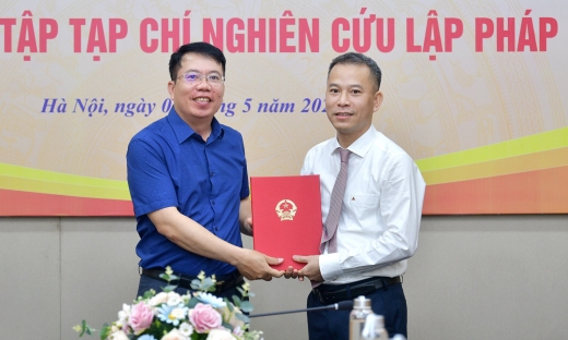 Bổ nhiệm ông Trần Văn Biên làm Tổng biên tập Tạp chí Nghiên cứu lập pháp