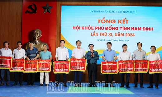 Hội khỏe Phù Đổng tỉnh Nam Định lần thứ XI năm 2024 đạt nhiều kết quả ấn tượng