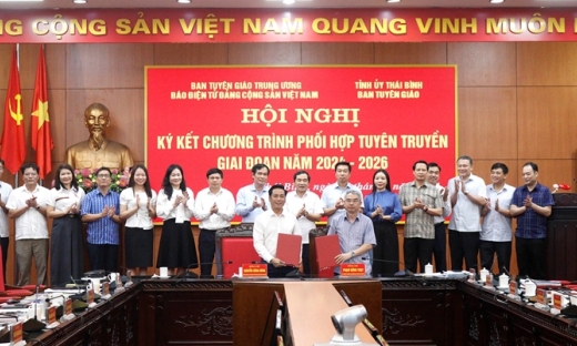 Tăng cường hợp tác tuyên truyền giữa Báo điện tử Đảng cộng sản Việt Nam và tỉnh Thái Bình