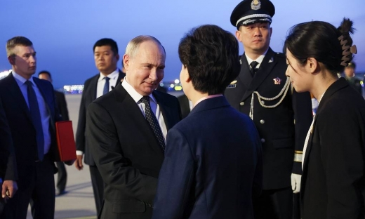 Tổng thống Vladimir Putin đến Trung Quốc trong chuyến thăm cấp nhà nước