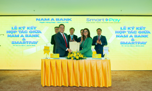 Nam A Bank và SmartPay hợp tác chiến lược đẩy mạnh kinh doanh cho khách hàng