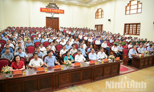 Ninh Bình: Nghiên cứu, học tập nội dung các bài viết, tác phẩm của Tổng Bí thư Nguyễn Phú Trọng