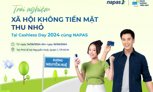 Công nghệ thanh toán mới của NAPAS tại Lễ hội không tiền mặt Cashless Day 2024