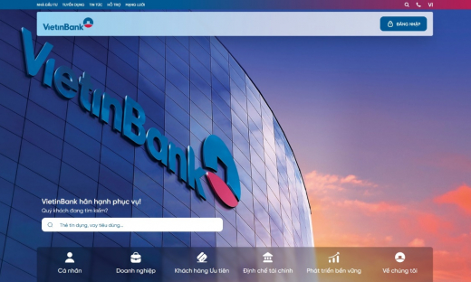 VietinBank ra mắt website mới