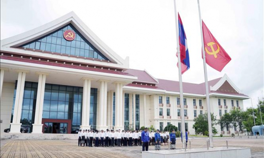 Lễ Quốc tang Tổng Bí thư Nguyễn Phú Trọng tại Lào