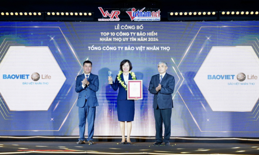 Kỷ niệm sinh nhật 28 năm, Bảo Việt Nhân thọ tiếp tục dẫn đầu Top 10 “Công ty bảo hiểm nhân thọ uy tín năm 2024”