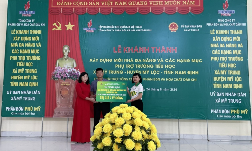 PVFCCo thực hiện các chương trình an sinh xã hội ý nghĩa nhân dịp Quốc khánh đất nước