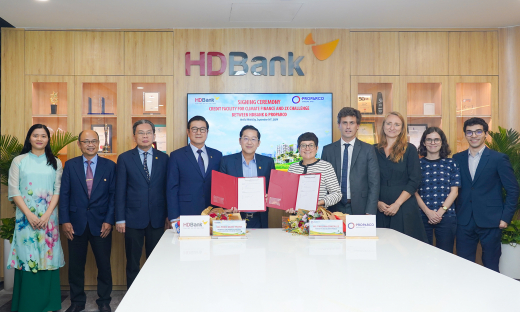 Tăng hạn mức tín dụng lên 100 triệu usd, HDBank và Proparco thúc đẩy dự án tài chính khí hậu, hỗ trợ doanh nghiệp do phụ nữ làm chủ