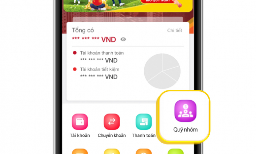 Thu chi minh bạch với tính năng Quỹ nhóm trên App HDBank