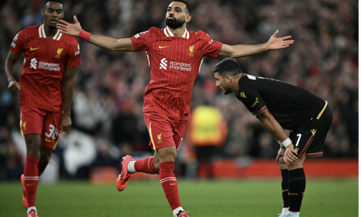 Salah rực sáng, Liverpool thắng dễ dàng Bologna