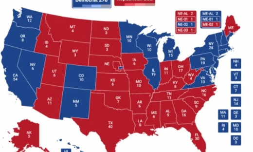 Bầu cử Mỹ 2024: Trí tuệ nhân tạo dự báo bà Harris sẽ thắng sít sao