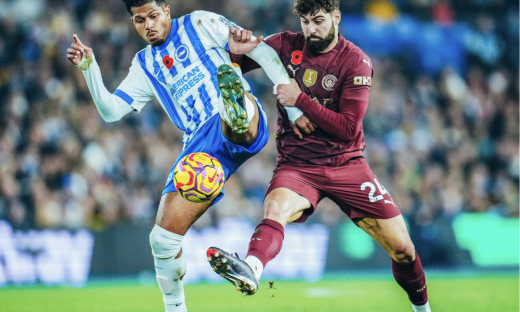 Man City thua ngược Brighton tại Ngoại hạng Anh 2024/25