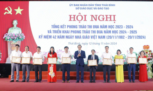 Ngành giáo dục Thái Bình tiếp tục đẩy mạnh và thực hiện tốt các phong trào thi đua