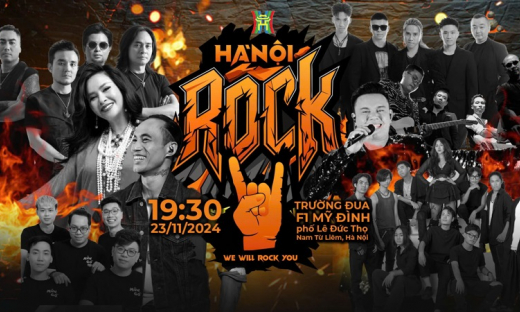 'Hà Nội Rock' hứa hẹn bữa tiệc âm nhạc cuồng nhiệt, đa sắc