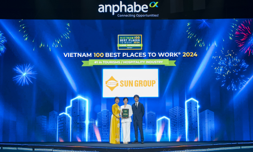 Sun Group 5 năm liên tiếp đạt giải “Top 100 Nơi làm việc tốt nhất Việt Nam”