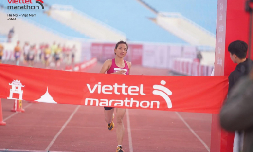 Kỷ lục mới được thiết lập tại Viettel Marathon Hà Nội 2024