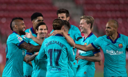 Vòng 28 La Liga: Barcelona đè bẹp Mallorca 4-0