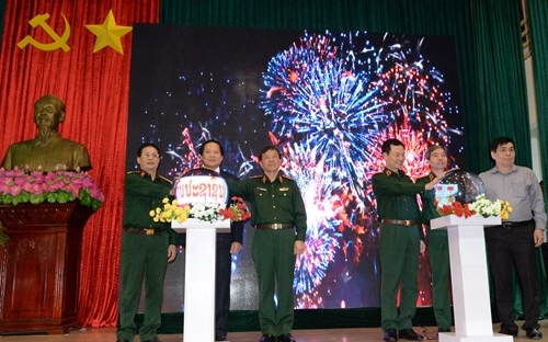 Khai trương báo Quân đội nhân dân điện tử tiếng Lào và Cam-pu-chia
