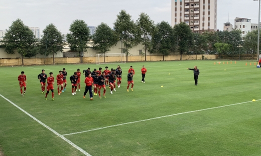 Đội tuyển Việt Nam tích cực luyện tập cho trận CK lượt về AFF Suzuki Cup 2018
