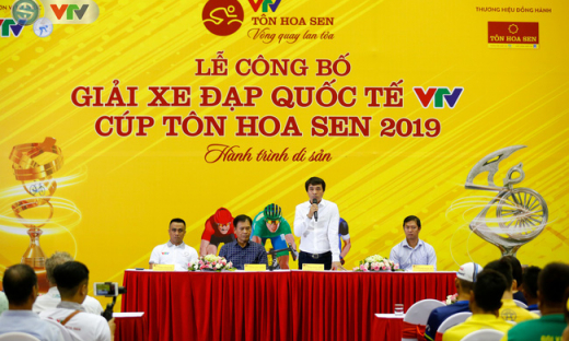 Giải xe đạp Quốc tế VTV Cúp Tôn Hoa Sen 2019: 'Hành trình di sản'