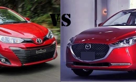 Toyota Vios và Mazda2 đâu là mẫu xe hạng B đáng xuống tiền?