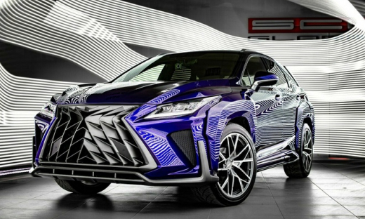 Ngắm nhìn gói độ bodykit thân rộng dành cho Lexus NX và RX