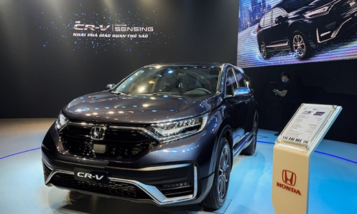 CR-V dẫn đầu doanh số bán ra của Honda Việt Nam