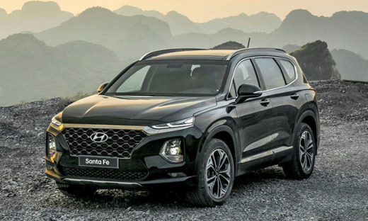 Giá xe Hyundai SantaFe tháng 11/2020