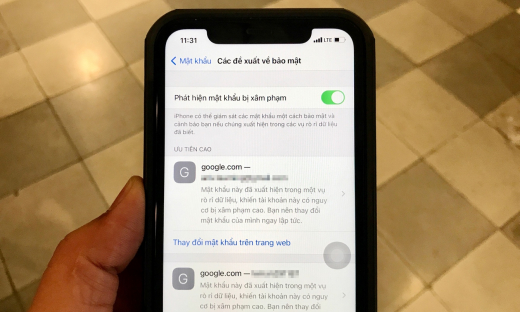 Hướng dẫn sử dụng tính năng phát hiện mật khẩu bị xâm phạm trên iOS 14