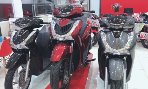 Giá Honda SH tháng 12/2020