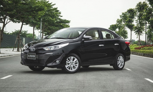 Giá xe Toyota Vios tháng 12/2020