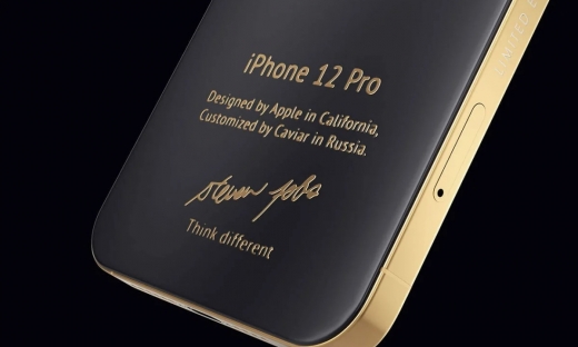 Caviar ra mắt iPhone 12 Pro phiên bản tưởng nhớ Steve Jobs, giá từ 6500 USD