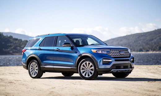 Xe Ford Explorer tại Mỹ có thể bị bung động cơ khỏi giá đỡ