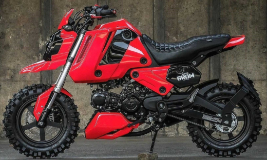 Honda Super Grom hầm hố với bản độ phong cách xe địa hình