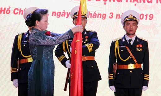 Chủ tịch Quốc hội dự Lễ kỷ niệm ngày truyền thống Tổng Công ty Tân Cảng Sài Gòn