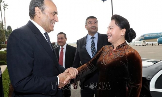 Chủ tịch Quốc hội bắt đầu thăm chính thức Vương quốc Maroc
