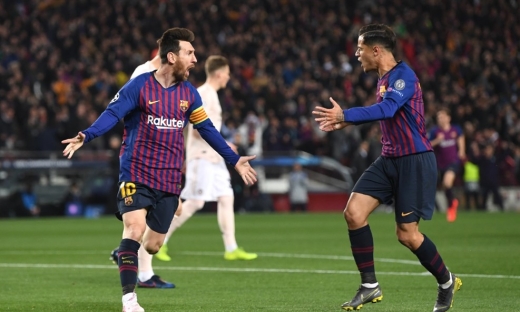 Messi tỏa sáng, Barcelona đại thắng Manchester United