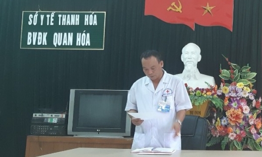 Thanh Hoá: Khởi tố, bắt tạm nguyên Giám đốc Bệnh viện Đa khoa huyện Quan Hoá