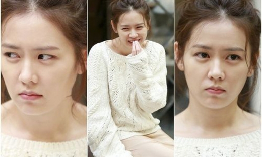 Son Ye Jin - để mặt mộc khi quay phim vì quá đẹp