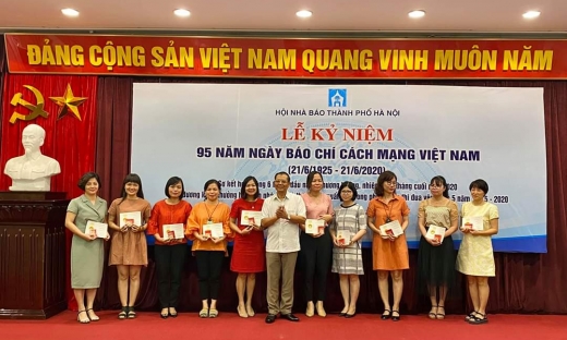 Hội Nhà báo thành phố Hà Nội kỷ niệm 95 năm ngày Báo chí Cách mạng Việt Nam