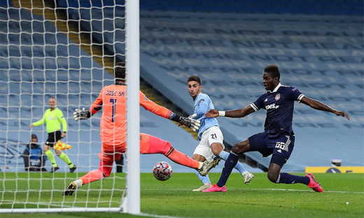 Man City 3-0 Olympiakos: Man City giành 9 điểm sau 3 lượt đấu Champions League 2020